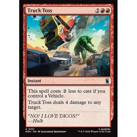 Truck Toss - Foil