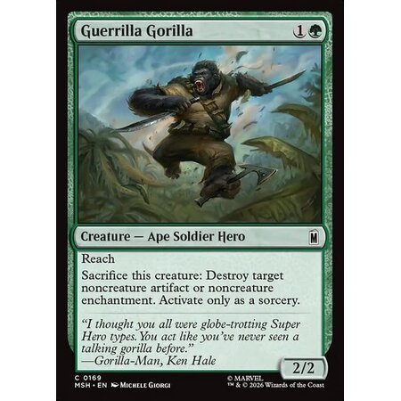 Guerrilla Gorilla - Foil