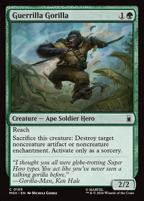 Guerrilla Gorilla - Foil