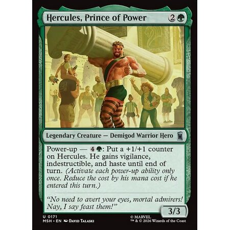 Hercules, Prince of Power - Foil