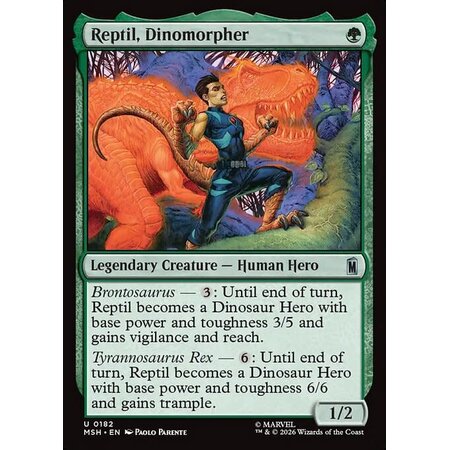 Reptil, Dinomorpher - Foil