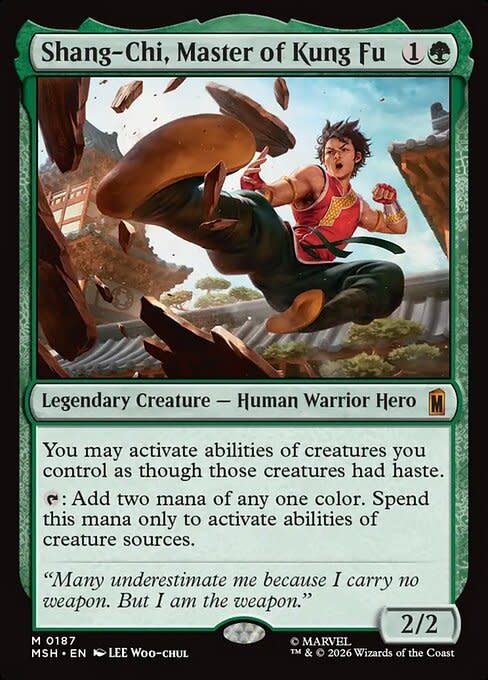 Shang-Chi, Master of Kung Fu - Foil