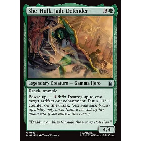 She-Hulk, Jade Defender - Foil