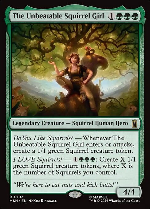 The Unbeatable Squirrel Girl - Foil