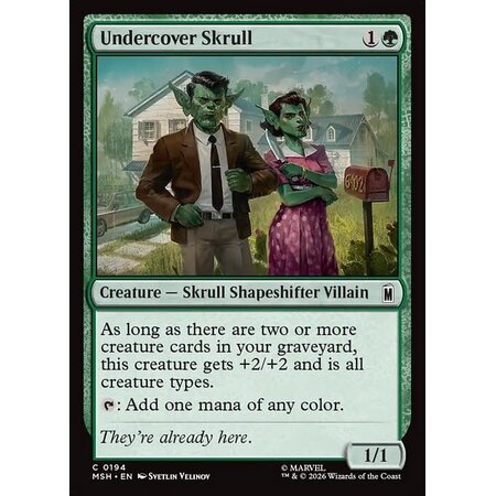 Undercover Skrull - Foil