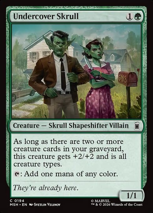 Undercover Skrull - Foil