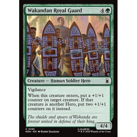 Wakandan Royal Guard - Foil