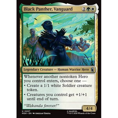 Black Panther, Vanguard - Foil