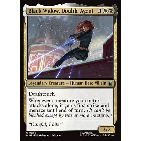 Black Widow, Double Agent - Foil