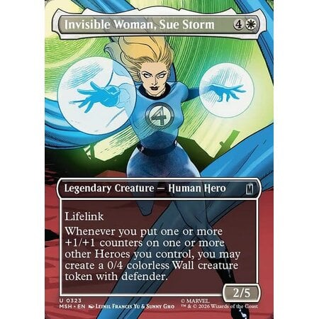 Invisible Woman, Sue Storm - Foil