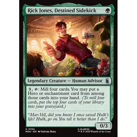 Rick Jones, Destined Sidekick - Foil