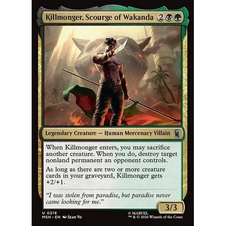 Killmonger, Scourge of Wakanda - Foil