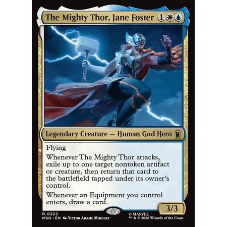 The Mighty Thor, Jane Foster - Foil