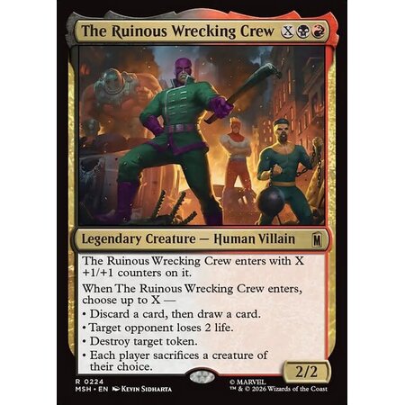 The Ruinous Wrecking Crew - Foil