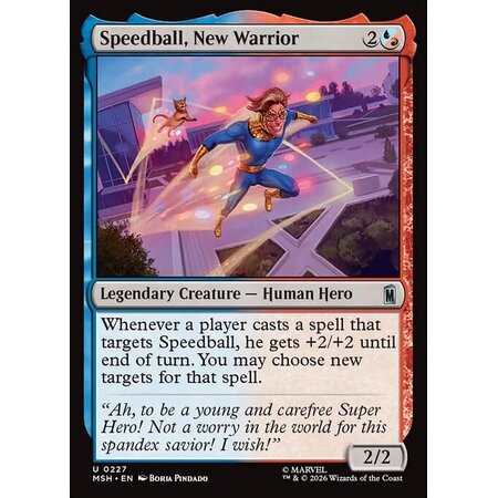 Speedball, New Warrior - Foil
