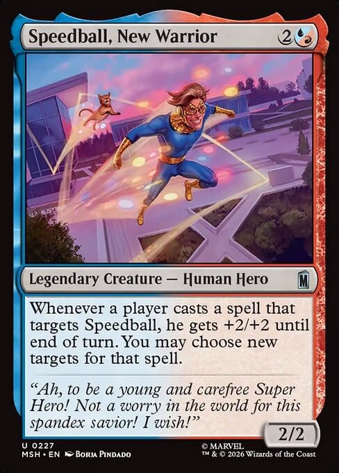Speedball, New Warrior - Foil