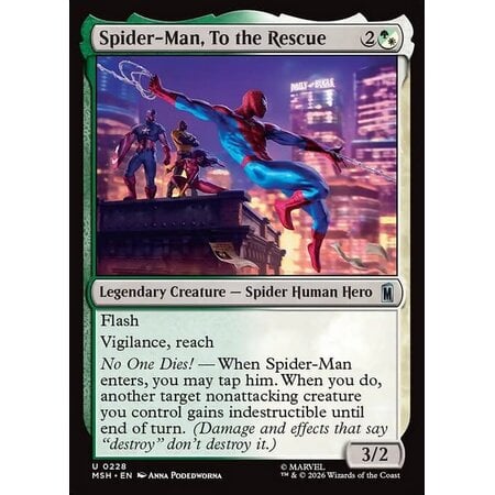 Spider-Man, To the Rescue - Foil