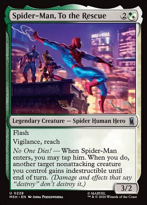 Spider-Man, To the Rescue - Foil