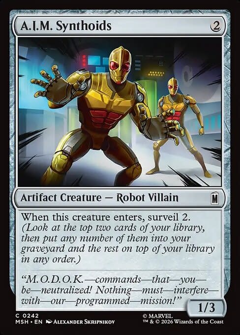 A.I.M Synthoids - Foil