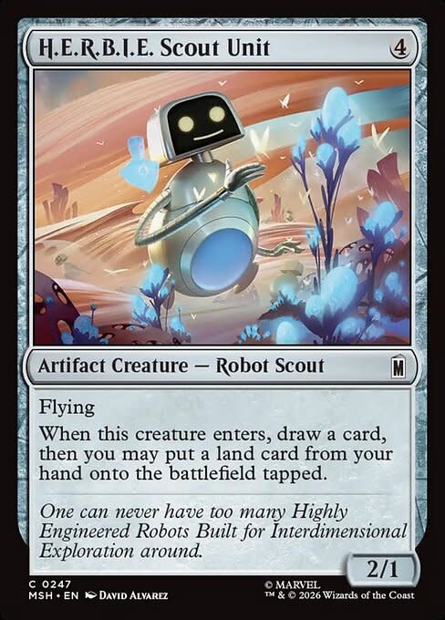 H.E.R.B.I.E. Scout Unit - Foil