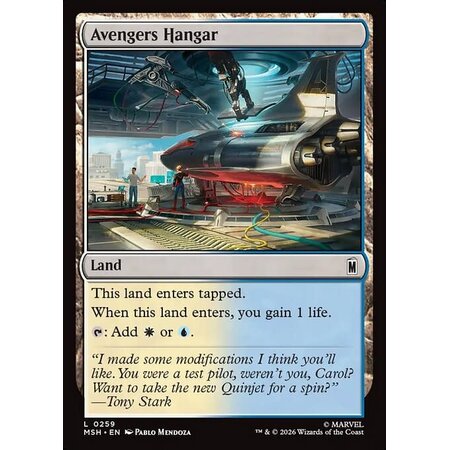 Avengers Hangar - Foil