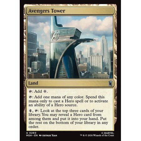 Avengers Tower - Foil