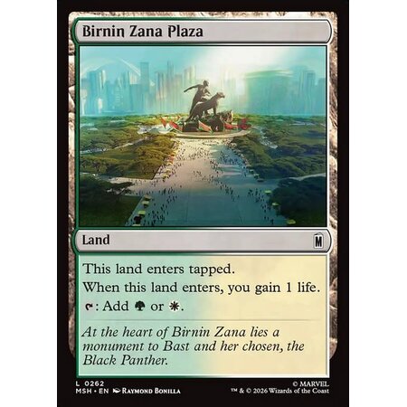 Birnin Zana Plaza - Foil