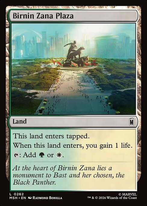 Birnin Zana Plaza - Foil