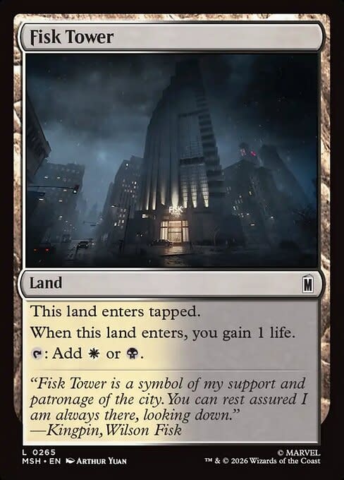 Fisk Tower - Foil