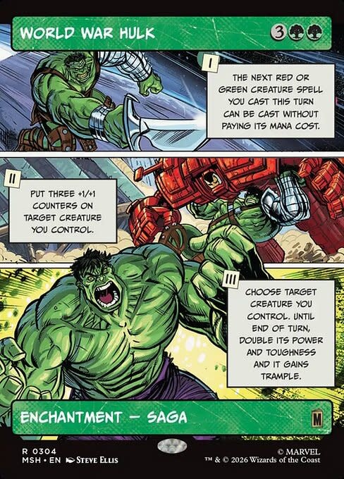World War Hulk - Foil