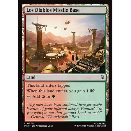 Los Diablos Missile Base - Foil