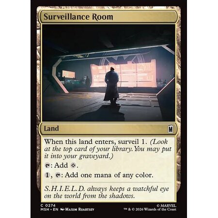 Surveillance Room - Foil