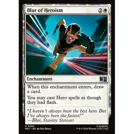 Blur of Heroism - Foil