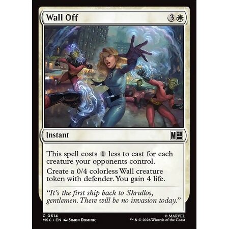 Wall Off - Foil
