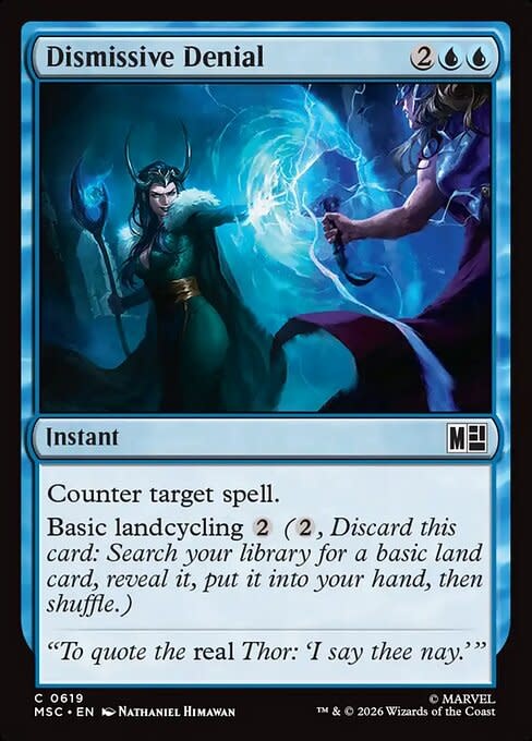Dismissive Denial - Foil