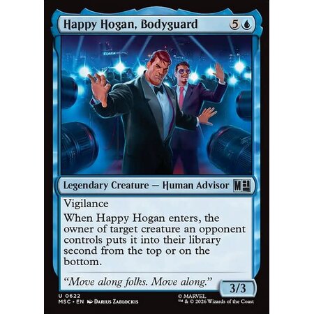 Happy Hogan, Bodyguard - Foil