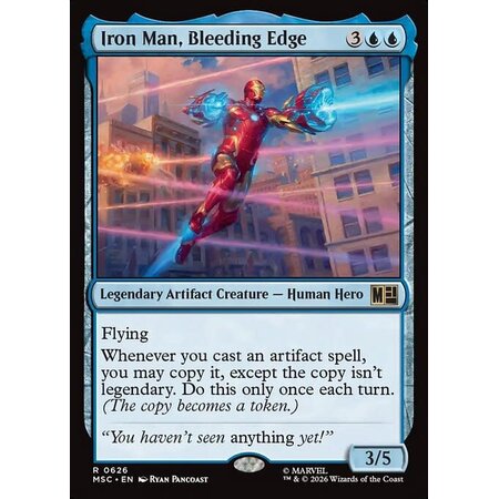 Iron Man, Bleeding Edge - Foil