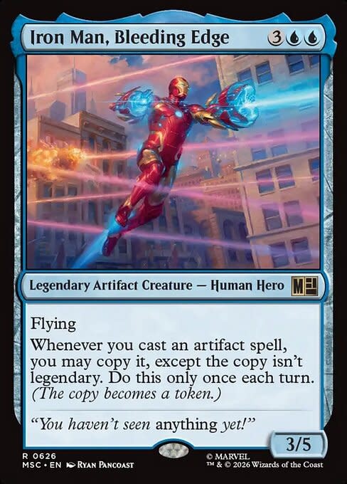 Iron Man, Bleeding Edge - Foil