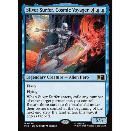 Silver Surfer, Cosmic Voyager - Foil