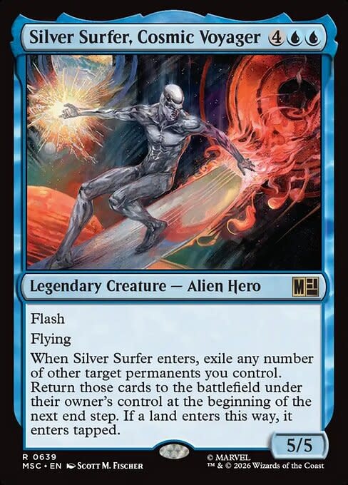 Silver Surfer, Cosmic Voyager - Foil