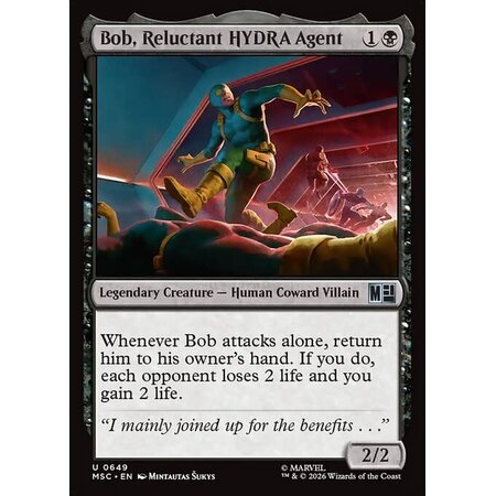Bob, Reluctant HYDRA Agent - Foil