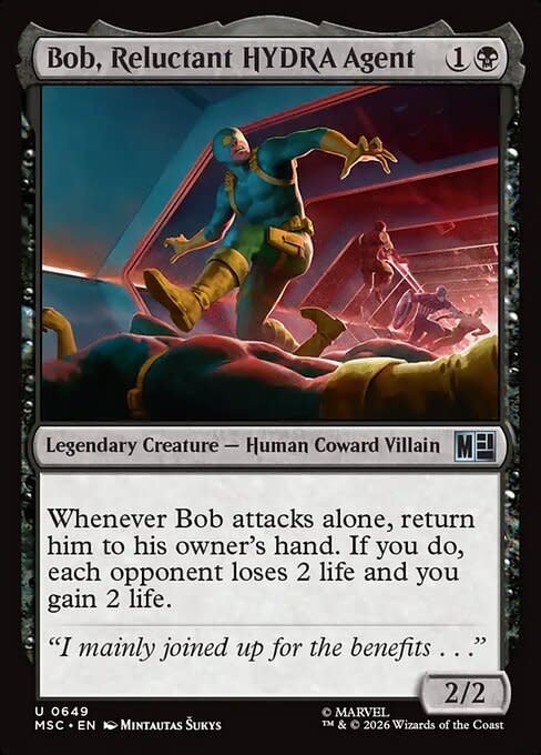 Bob, Reluctant HYDRA Agent - Foil