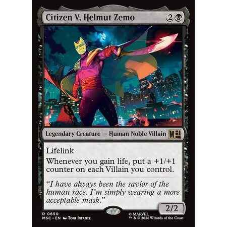 Citizen V, Helmut Zemo - Foil