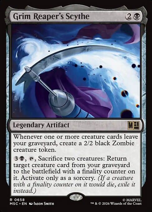 Grim Reaper's Scythe - Foil