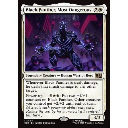 Black Panther, Most Dangerous - Foil