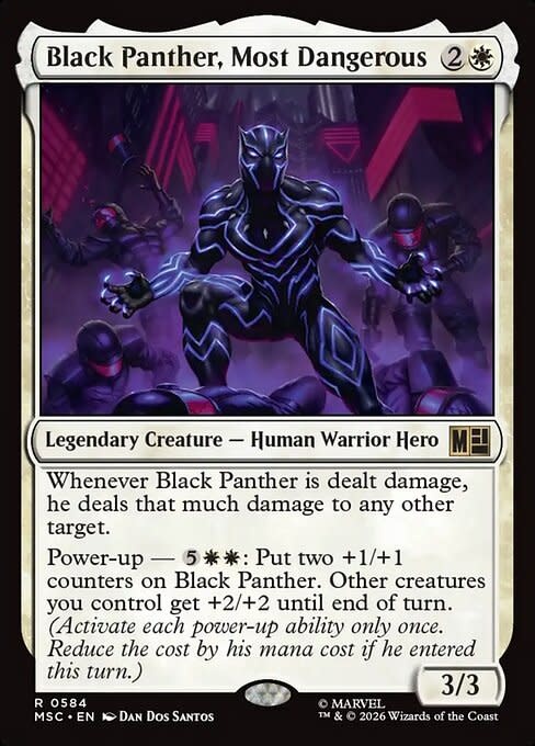 Black Panther, Most Dangerous - Foil
