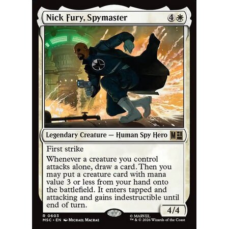 Nick Fury, Spymaster - Foil