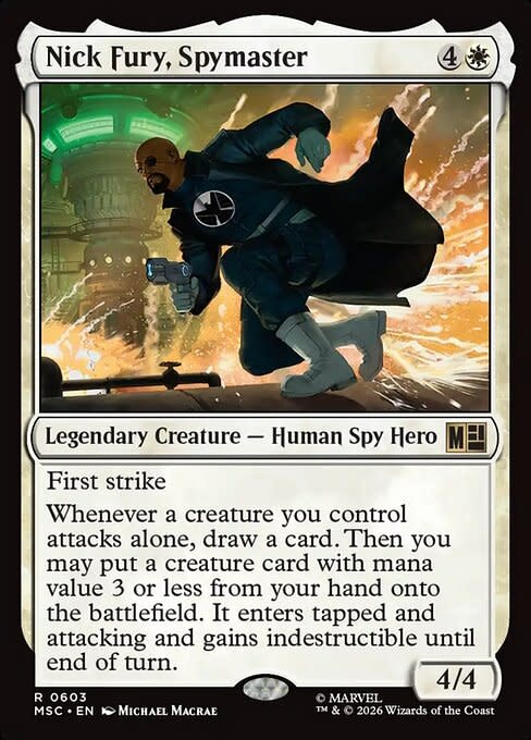 Nick Fury, Spymaster - Foil