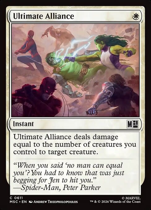 Ultimate Alliance - Foil