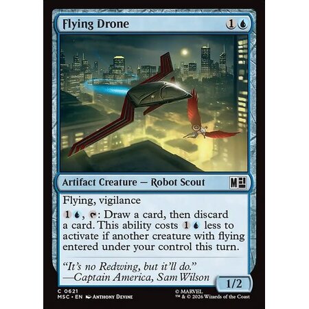 Flying Drone - Foil